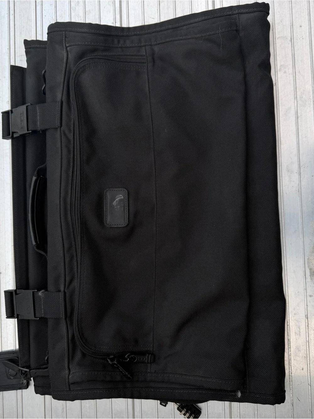 Tumi Black Men's Foldable Garment Bag with Top Handle